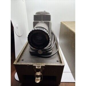 Vintage 1950's Argus 200 Slide Viewer Projector With Case - Not Tested
